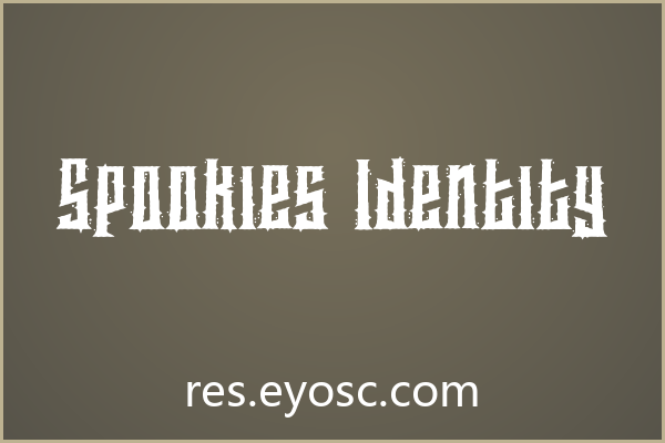 换个口味？聊聊Spookies Identity在杂志排版里的玩法