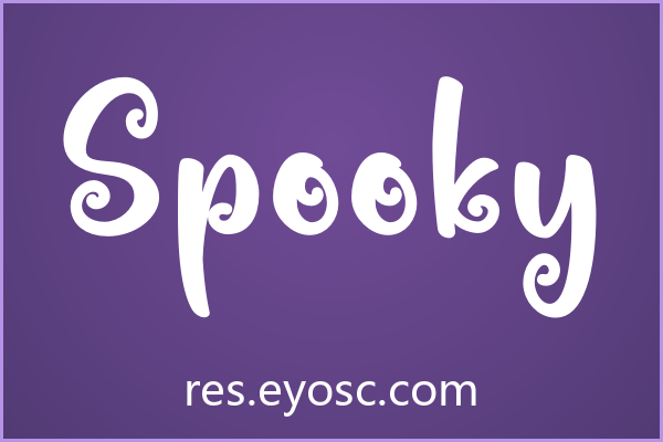 为何「Spooky」在App界面与节日字体中受关注