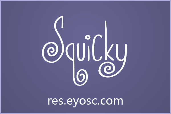 为什么「Squicky」在网页标题设计中值得关注？