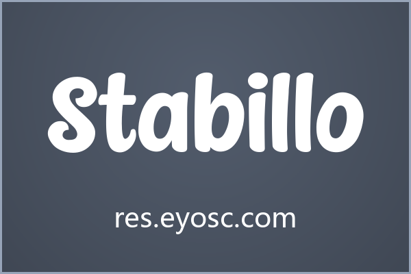 社媒封面版面上一眼认出 Stabillo