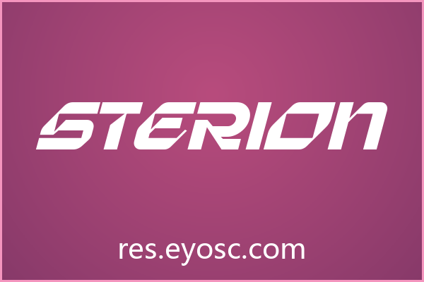 为什么「Sterion」是科幻海报标题的优选？