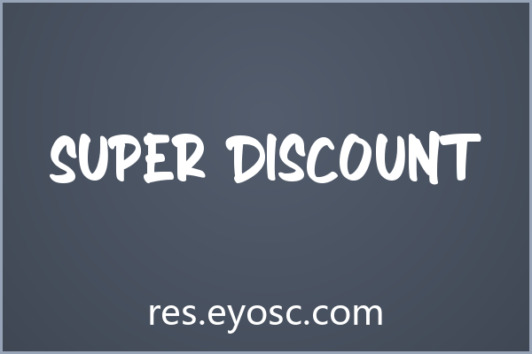「Super Discount」的Comic封面优势