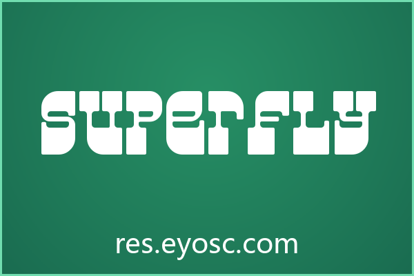 书籍封面字体清单 | Superfly 值得加入你的字库吗