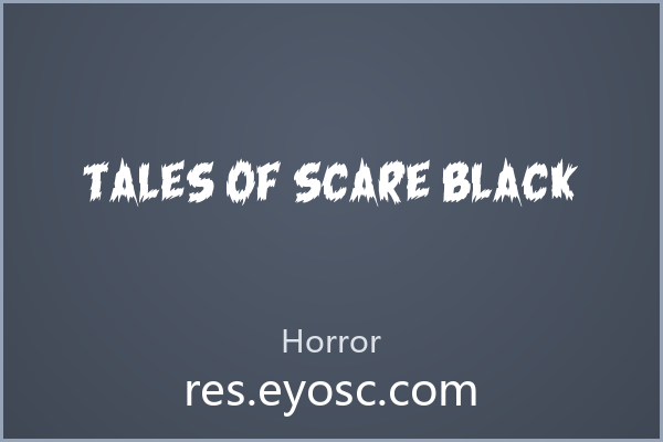 万圣节海报总差点劲？Tales of Scare Black 专治这种「不对味」