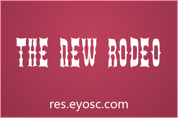 品牌VI想换口味？聊聊「The New Rodeo」的西部细节