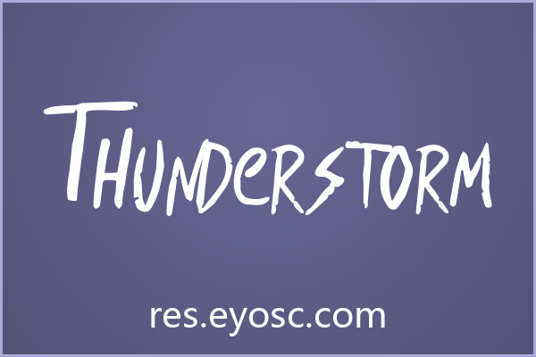 「Thunderstorm」：撕裂常规的电商Banner视觉炸弹