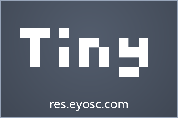 为什么「Tiny」在游戏UI的Bitmap字体里值得关注