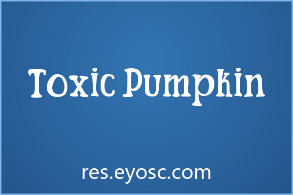 做电商Banner没灵感？「Toxic Pumpkin」来救场