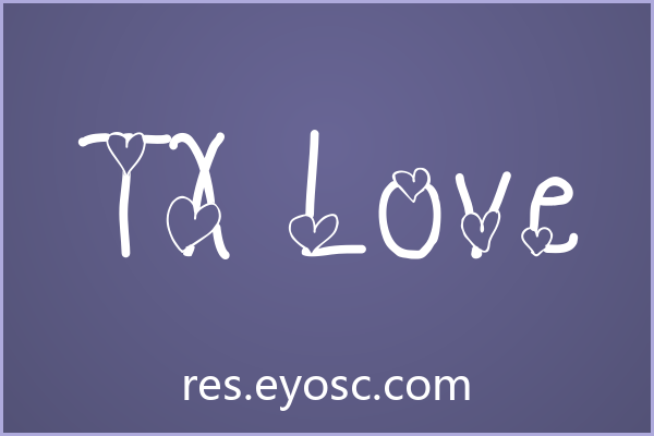 电商Banner必备字体清单 | TX Love 值得收藏吗