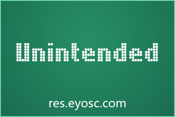「Unintended」：用点阵语言重构书籍封面的视觉秩序