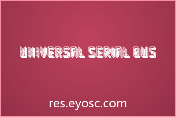 为何「Universal Serial Bus」在LCD字体中值得关注