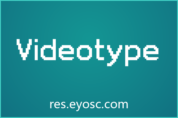 Videotype：像素美学下的克制与秩序