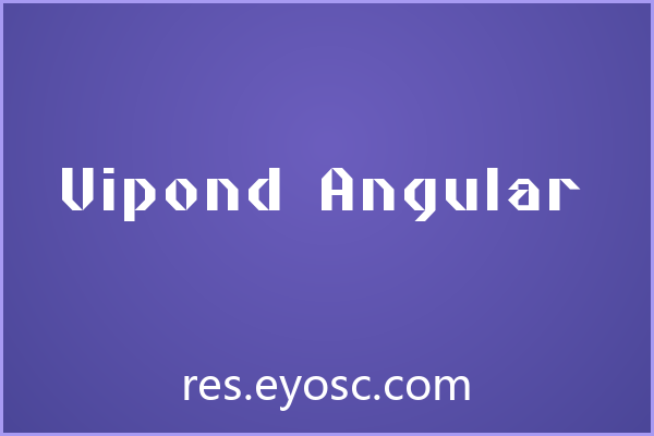 Vipond Angular——字体即电商Banner的视觉语言