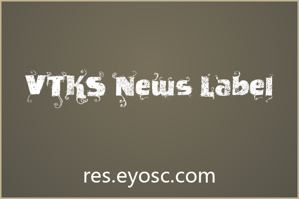 VTKS News Label 下载 | 装饰感强烈的海报标题字体