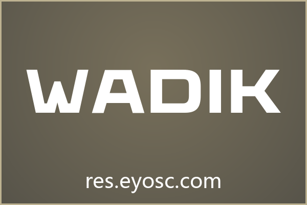 品牌VI找不到合适的几何粗体？「Wadik」值得试试