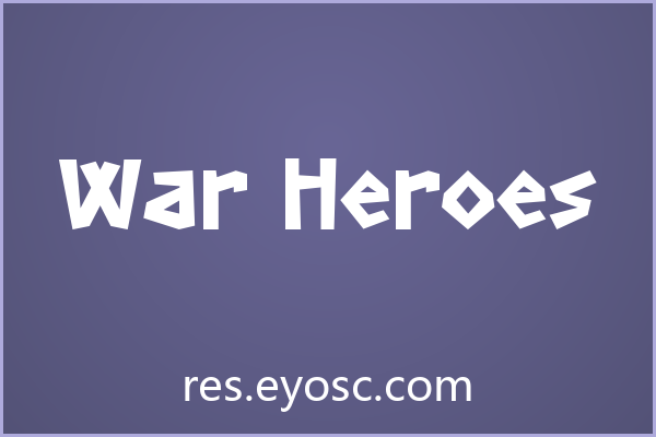 War Heroes 的棱角为游戏海报注入战斗气息