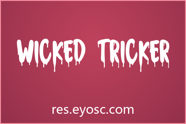 「Wicked Tricker」：为游戏UI注入疯狂不羁的暗黑灵魂