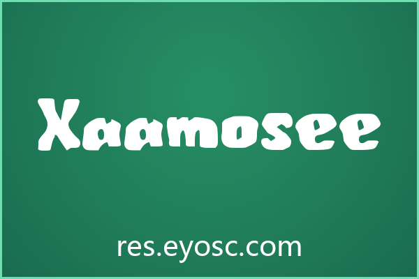 Xaamosee——游戏UI的圆润表达语言