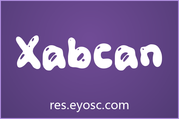 「Xabcan」：随性不羁的Groovy婚礼字体