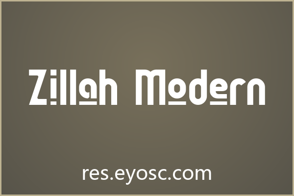 为什么「Zillah Modern」在网页标题中值得关注