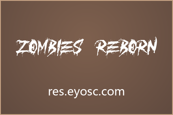 Zombies Reborn：不止于恐怖的视觉张力