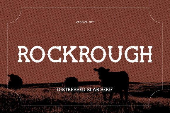 Rockrough的做旧粗衬线能让App界面主视觉充满复古张力