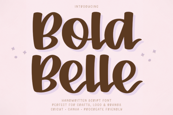 用Bold Belle做海报主标题，大字号才够味