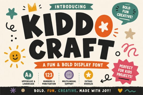 做儿童类App界面设计不妨试试 Kiddo Craft