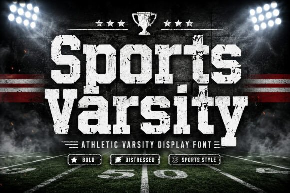 Sports Varsity 的做旧质感重塑运动品牌VI视觉张力