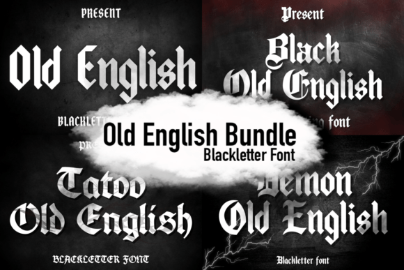 Old English Bundle 品牌VI硬核视觉