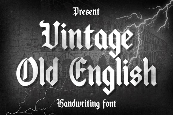 游戏界面里，Vintage Old English 唤醒中世纪氛围