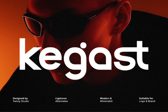 Kegast用极简几何线条勾勒出冷静克制的现代气质