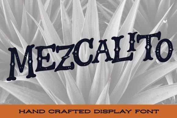 手绘粗边与做旧纹理让Mezcalito重塑酒馆风情
