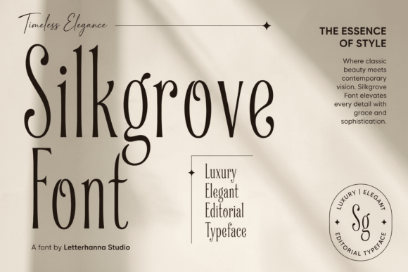 纤细却极具张力，Silkgrove 用克制重塑视觉重量