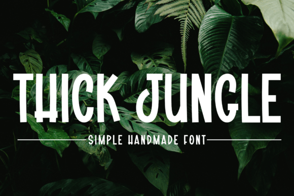 粗犷刷笔藏着优雅灵魂，Thick Jungle 的反差美学